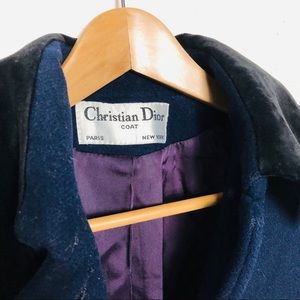 Vintage Christian Dior long coat